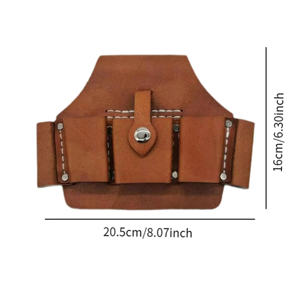 Tool Pouch Multipurpose Repairing Tool Bag Utility Cowhide Storage Pouch Quake