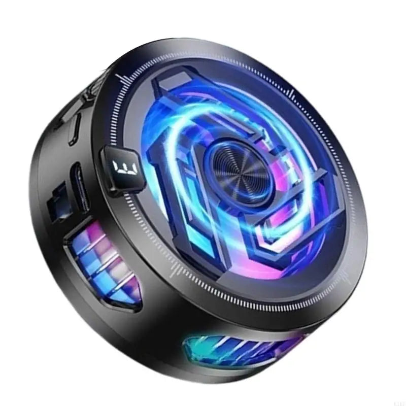 Phone Cooling Fan Radiator with USB Input and Phone Mount for Gaming and Streaming, Small ABS Heat Relief Aid for Long Use K1KF Quake