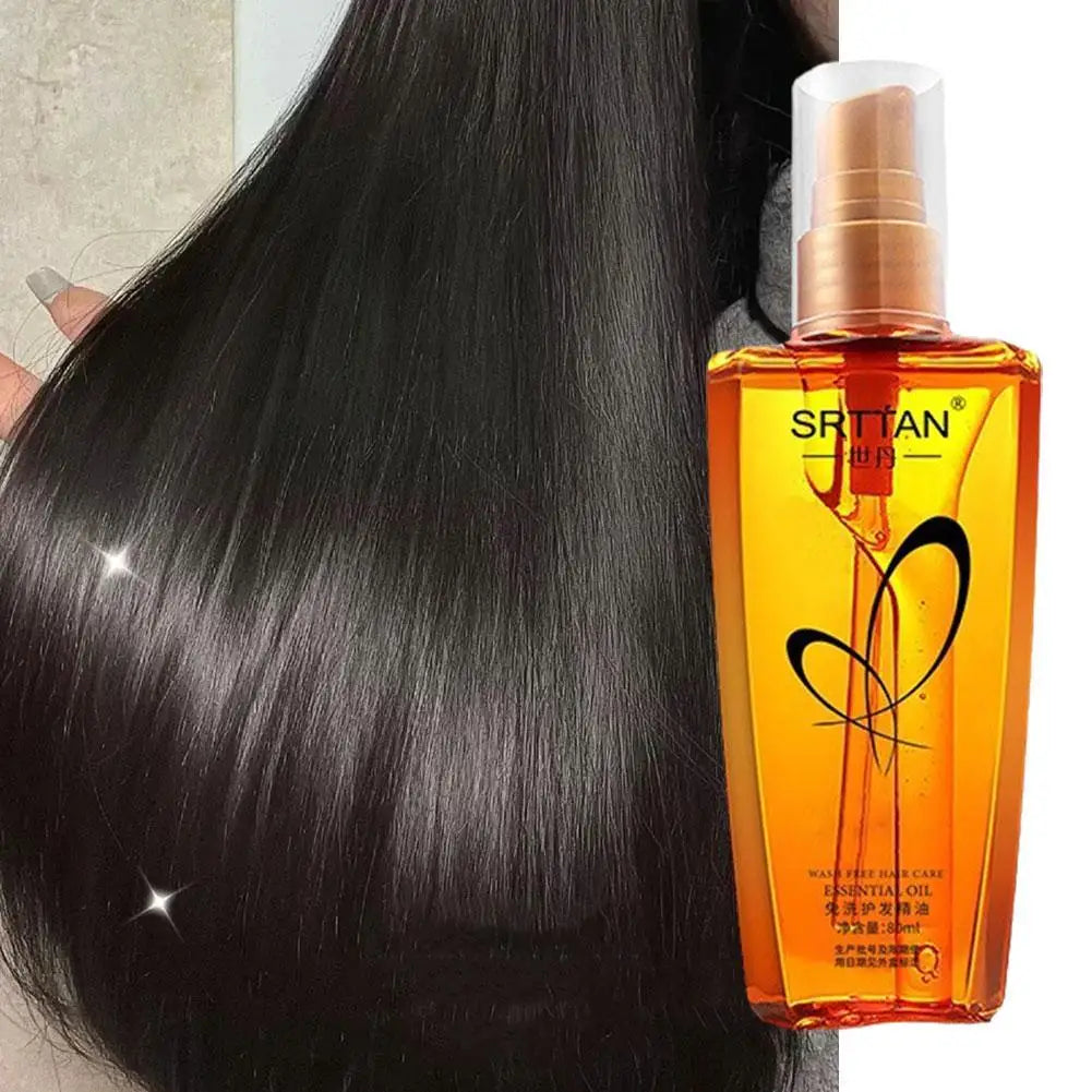 Moroccan Argan Oil Hair Serum Lightweight Hair Oil Mist For Split Ends, Frizzy Hair And Flyaways, Hair Oil Repair- Gloss Shine Quake