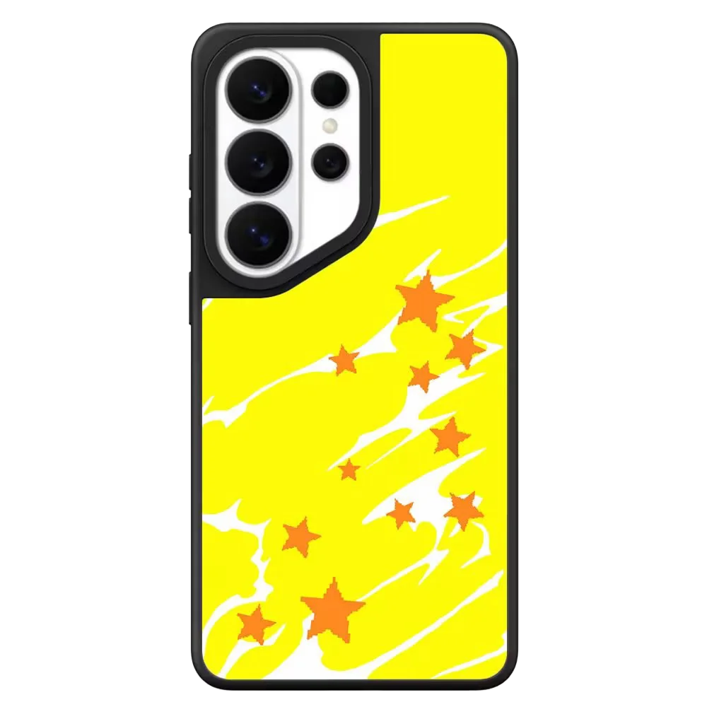 Star Love Shape Spark Mirror Surface Magnetic Phone Cover for Samsung Galaxy S23 S24 S25 S26 Ultra S26+ Plus Case Quake no magsafe 2 for Galaxy S24 Ultra