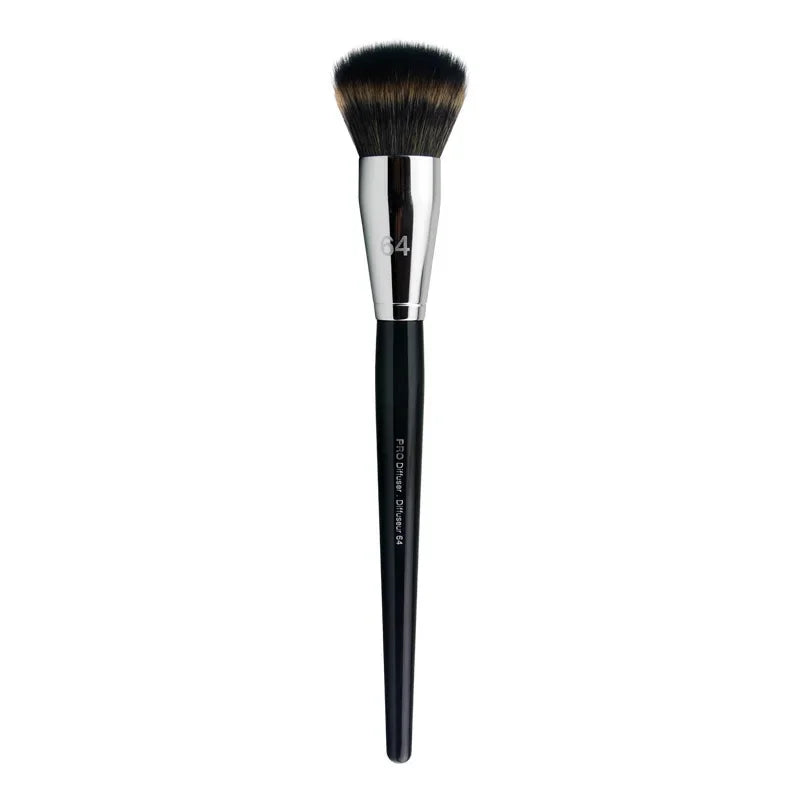 Pro Angled Diffuser Makeup Brushes Angled Sculpting New SEP #60 Make up Brush Blusher Wood Handle Cosmetic Tools Professiona Quake 64 Stippling Brush