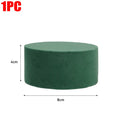 8cm Round Floral Foam Bricks for Wedding Party Table Flower Arrangement Decoration Wet Foam Home Florist Artificial Flower Mud Quake 1PC