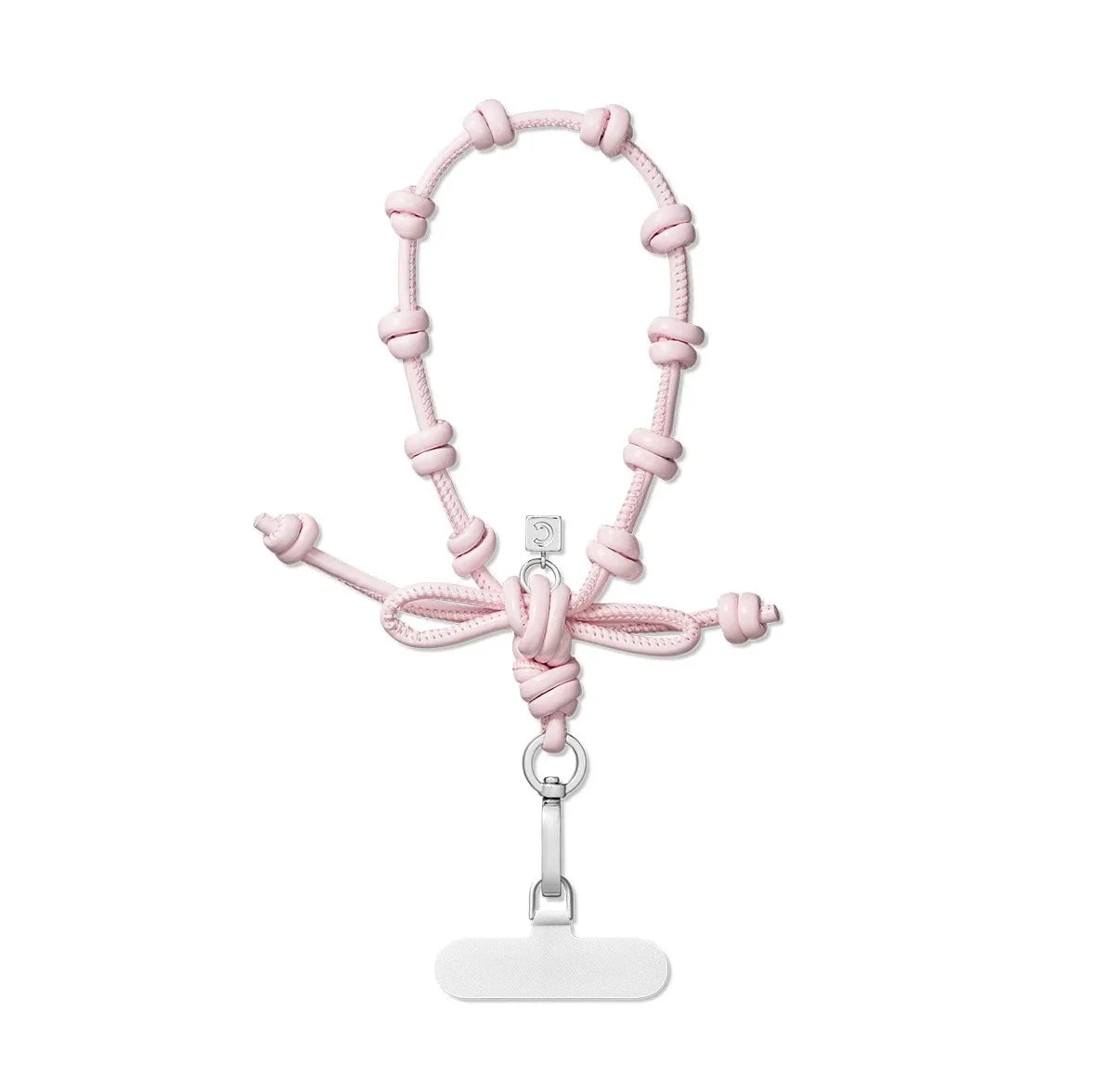 Silicone Knot Phone Charm | Heart Cherry Apple | iPhone & Galaxy