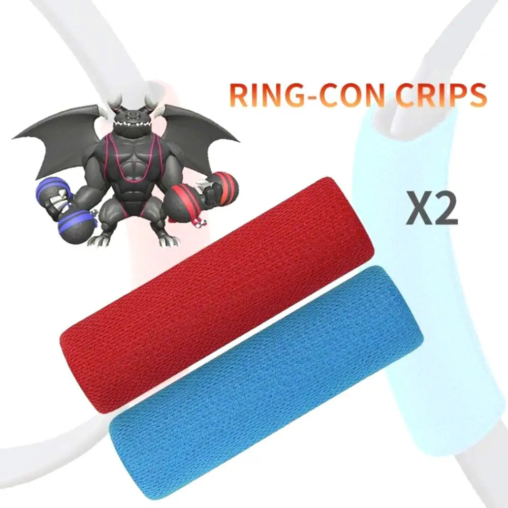 Ring-Con Grips and Leg Strap for Ring Fit Adventure Switch Game Quake