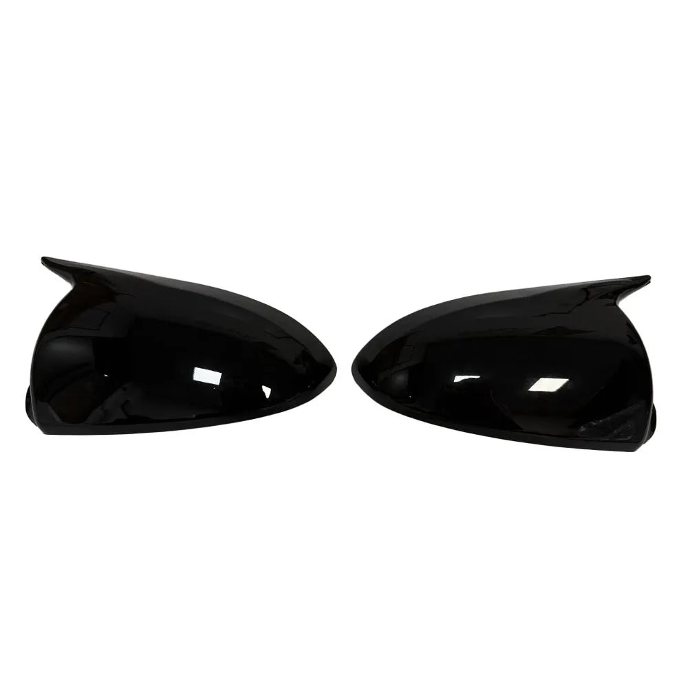 For Mercedes Benz Smart Fortwo W451 2008-2014 2x Car Sticker Rearview Side Mirror Cover Wing Cap Exterior Case Trim Decoration Quake