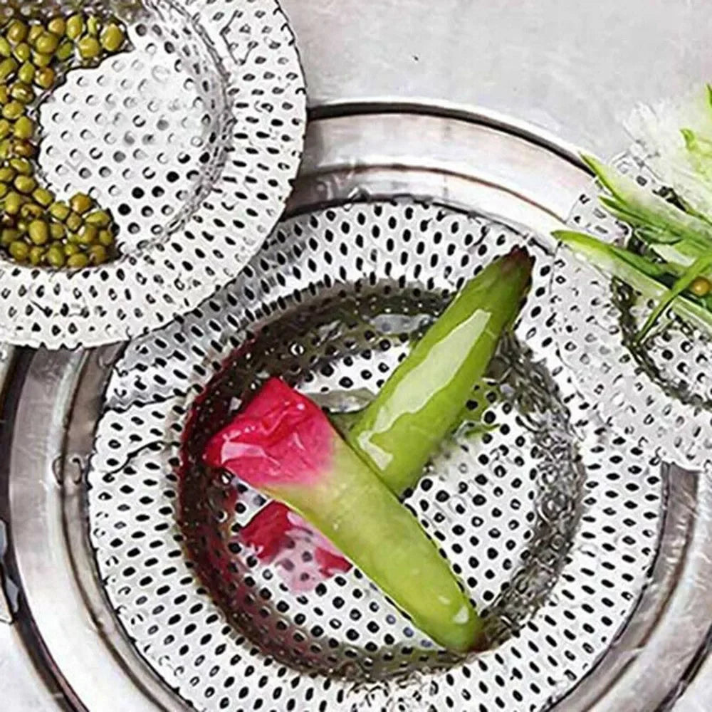 Water Sink Filters Sink Mesh Strainer Kitchen Tool Stainless Steel Bathroom Floor Drains Cover Shower Hair Catche Stopper Tools Quake