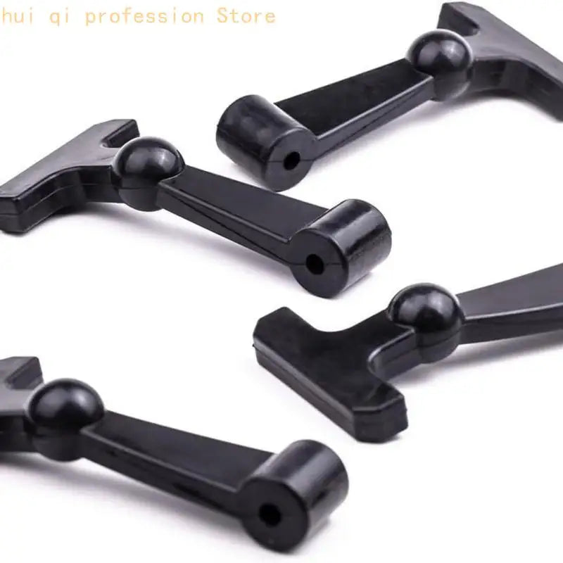Heavy Duty Refrigerator Locking Clips for Trailer Accessories 4 Pack Permanent ABS Material Ergonomic Grip Weather Design H8WE Quake