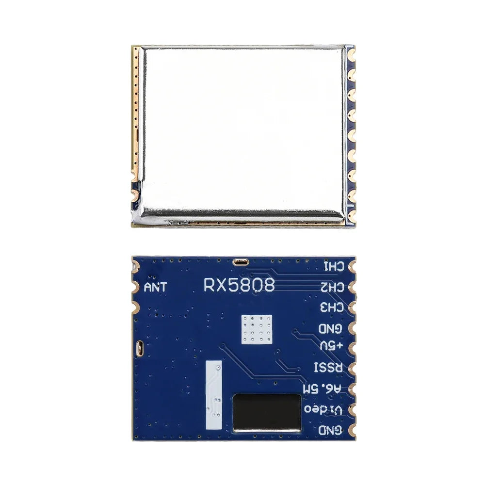 RX5808 Wireless Audio Video Receiver Module 5.8G Receiver Module 4.8~6.0GHz Receiver for FPV System Remote Control Helicopter Quake RX5808