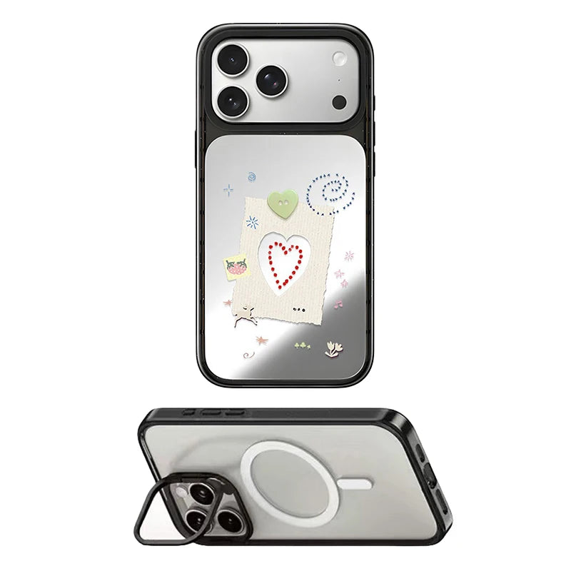 6092070 Impact Case - Mirror / Glaze Magnetic Cover: Compatible with IPhone 18 17 Pro Max 18Pro Quake