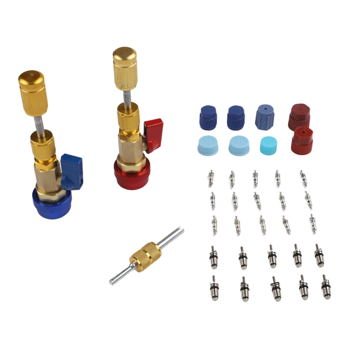 For R134A Valve Core Removal Tool for Air Conditioning Systems Efficiently Compatible with For R22 and For R410 Quake A