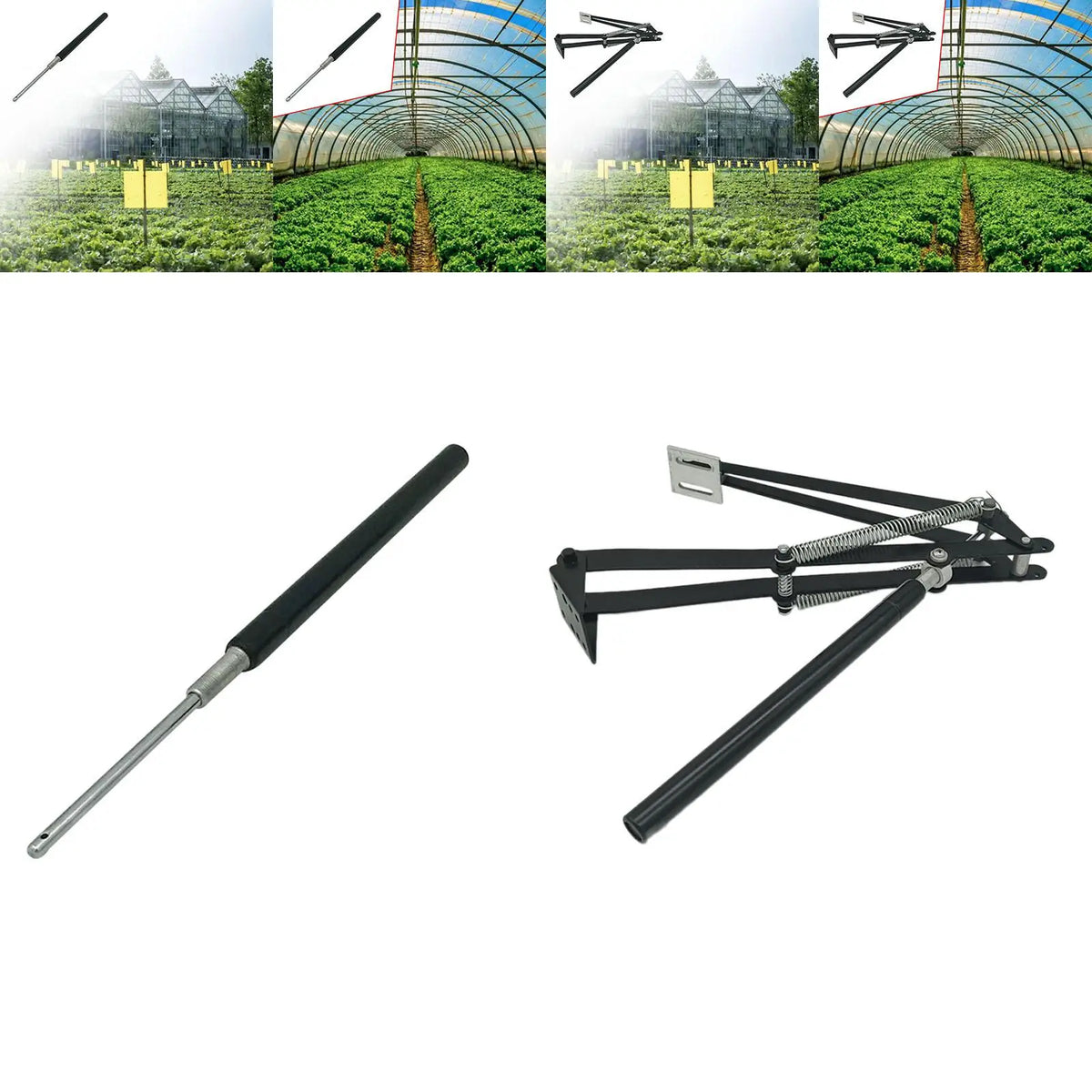 Automatic greenhouse vent opener, replacement cylinder, temperature transmitter Quake