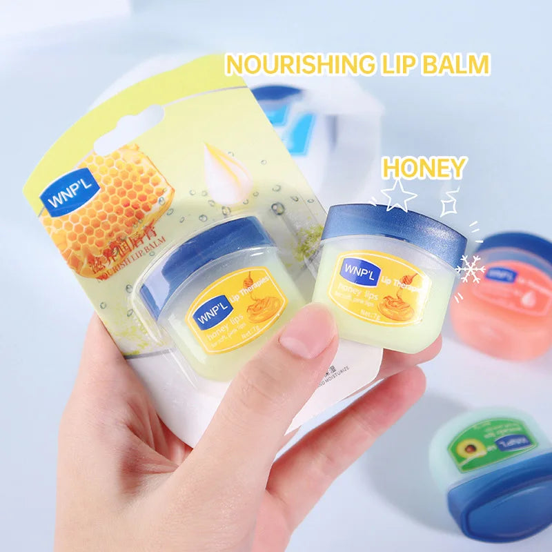Moisturizing Lip Balm Sets Lipstick Makeup Natural Plant Lip Balm Anti-Cracking Lips Nourishing Lip Care Strawberry Honey Quake 1pcs 1