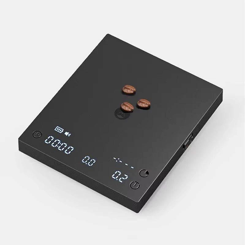 TIMEMORE Black Mirror BASIC3 Digital Coffee Scale 0.1g Accuracy Lightweight Touch Button Kitchen Scales With Weighing And Timing Quake