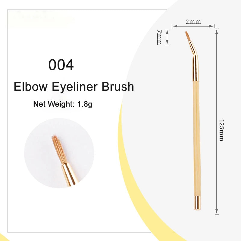 1pcs T Series Beauty Makeup Brushes Face Cosmetic Loose Powder Eyeshadow Highlight Eyebrow Make up Brush For Beauty Women Quake 004