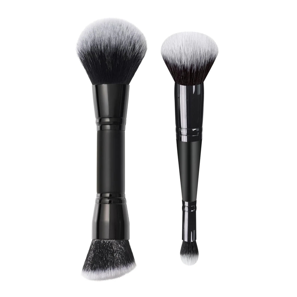 Single Makeup Brushes Private Label Popular Round Angled Foundation Makeup Blending Brush With Packing Wholesale 10pcs/lot Quake