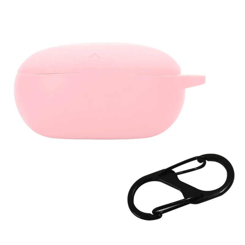 Headset Shockproof-Housing Skin-friendly Cover for Soundcore Liberty 4 Washable Shells Protect Non-slip Impact-resistant K1KF Quake Pink