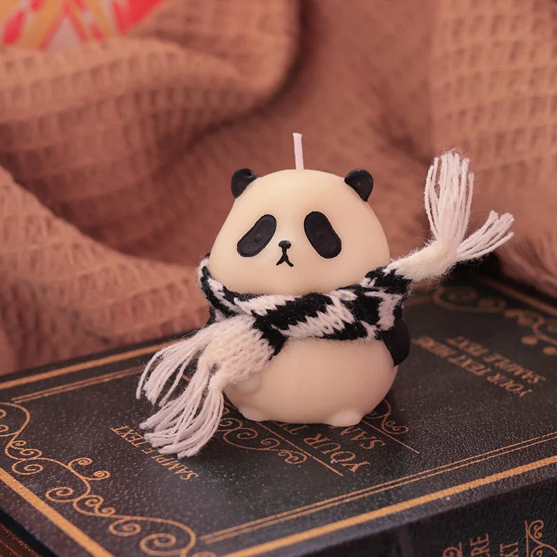 National Treasure Panda Aromatherapy Candle Chinese Style Creative Handheld Gift Fragrance Girl's Birthday Christmas Gift Quake
