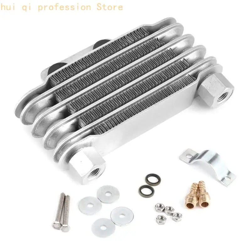Versatile Motorcycle Oil Coolers Engine Cooling System Universal Oil Radiator Vehicle Accessories for 125CC to 250CC Bike H8WE Quake H8WE3TT308887-S-2 CN