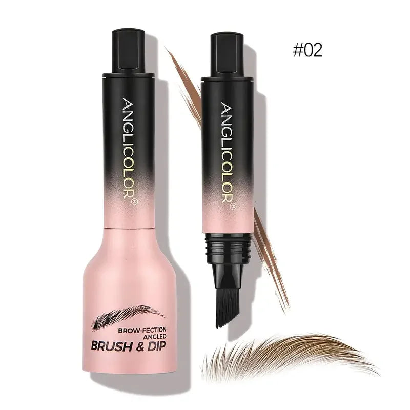 Wild yebrow Cream Waterproof Not Smudge Eyebrow Cream Long Lasting Color Rendering Smear-Proof Makeup 3D Brow Dye Cream Eyebrow Quake 02taupe