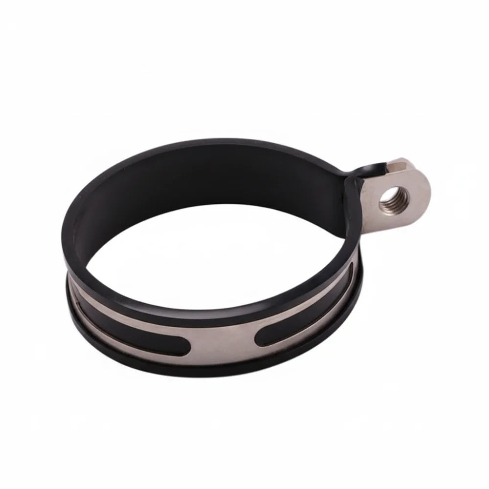 Accessories Tail Muffler Fixture Support Pipe Fixing Bracket Exhaust Clamp Fixed Ring Motorcycle Exhaust Pipe Protector Quake Header A
