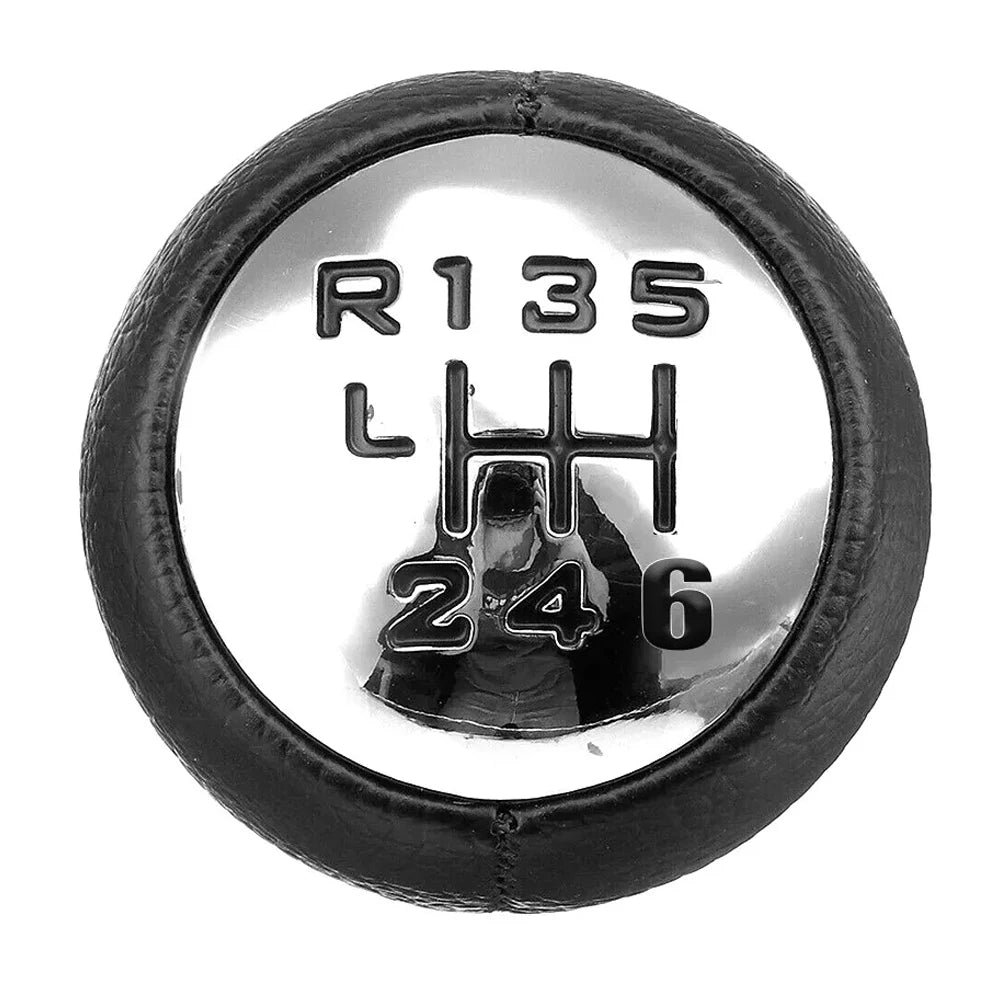 For 3008 ABS Shift Knob 6-Speed Shift Knob Color: Black Modern Style Perfect Fit Precise Shifting Sleek Design Quake
