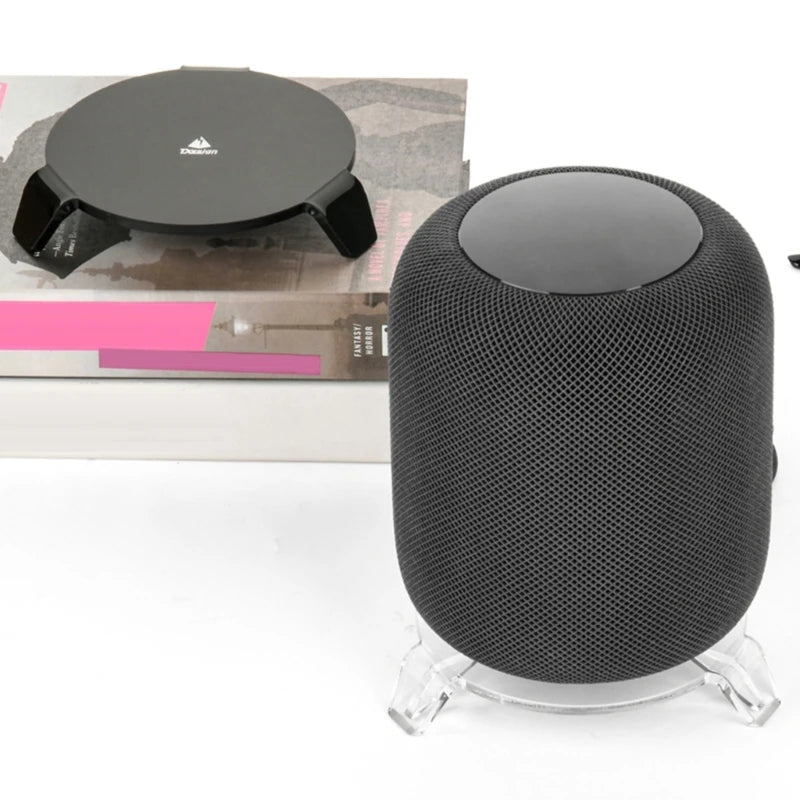 Desktop Stand for Homepods, Sturdy Acrylic Made Desktop Stand Holder for Homepods Smart Speaker K1KF Quake