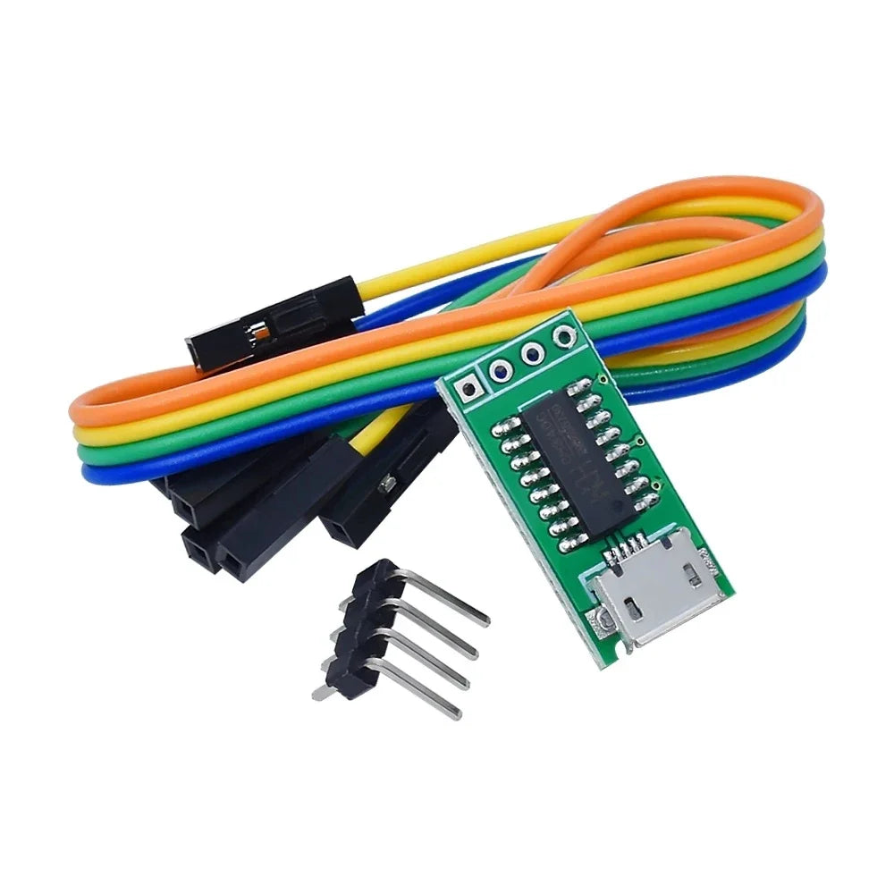 CH340 module USB to TTL CH340G upgrade download a small wire brush plate STC microcontroller board USB to serial instead PL2303 Quake