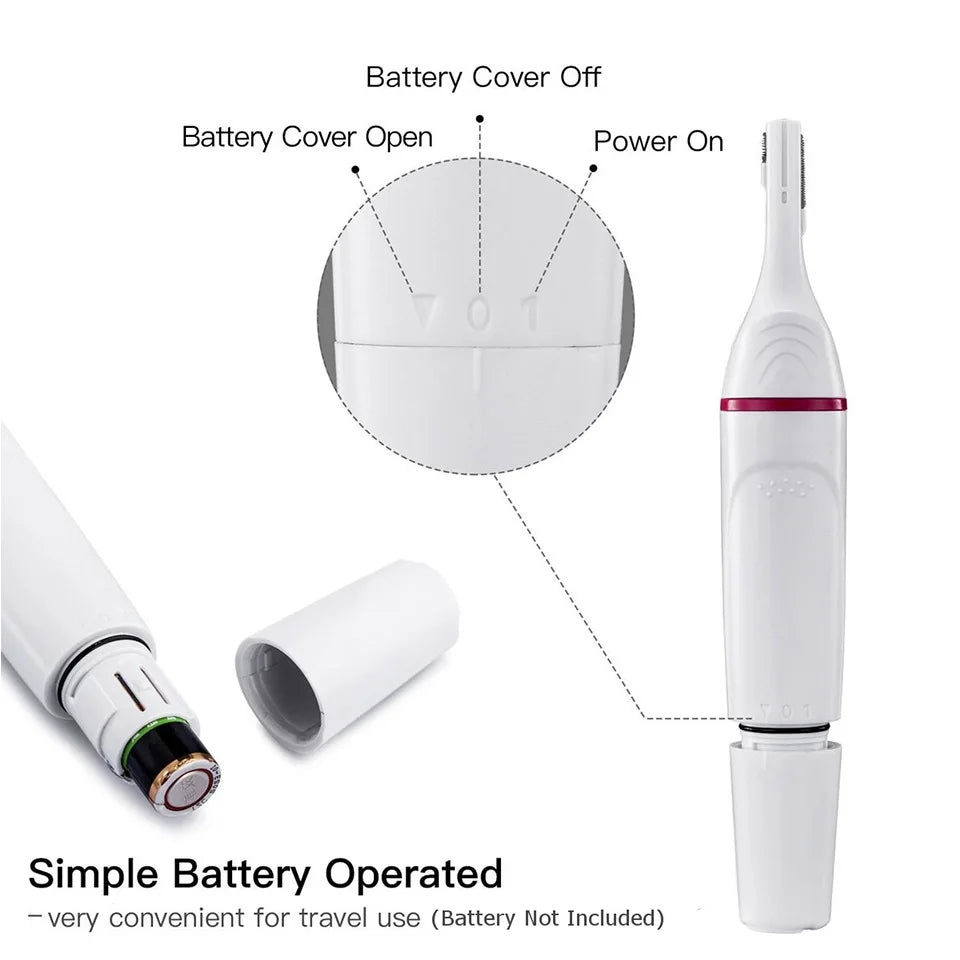 Eyebrow Knife 5 in 1 Electric Shavers Body Hair Removal Painless Epilator Woman Tools Trimmer Face Women Eyebrows Shaver Women's Quake