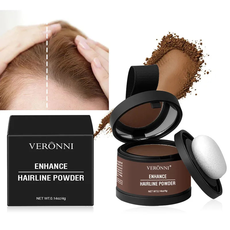 Hairline Powder Instantly Conceals Hair Root Touch Hair Powder for Thinning Hair for Women and Men,Hairline Shadow Powder Makeup Quake