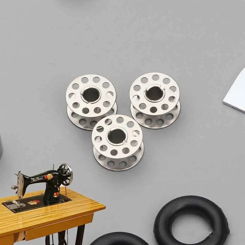 5/12/24PCS Durable Metal Construction for Brother Sewing Machine, Essential Sewing Craft Stainless Sewing Machine Bobbins Steel Quake