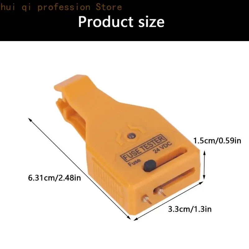 Car Fuses Tester Puller Tool DC24V with Probe Pins for Vehicle Electrical Checks, Small Part Removal, and Service Work H8WE Quake
