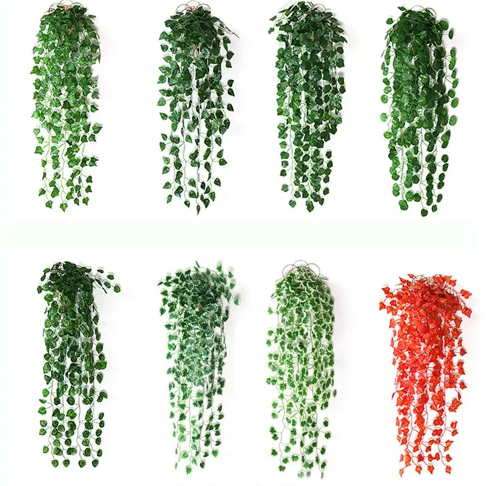 Artificial Ivy Garland Leaves Fake Hanging Plants Greenery Foliage Garland Trailing Vine Party Wedding Home Decor Quake