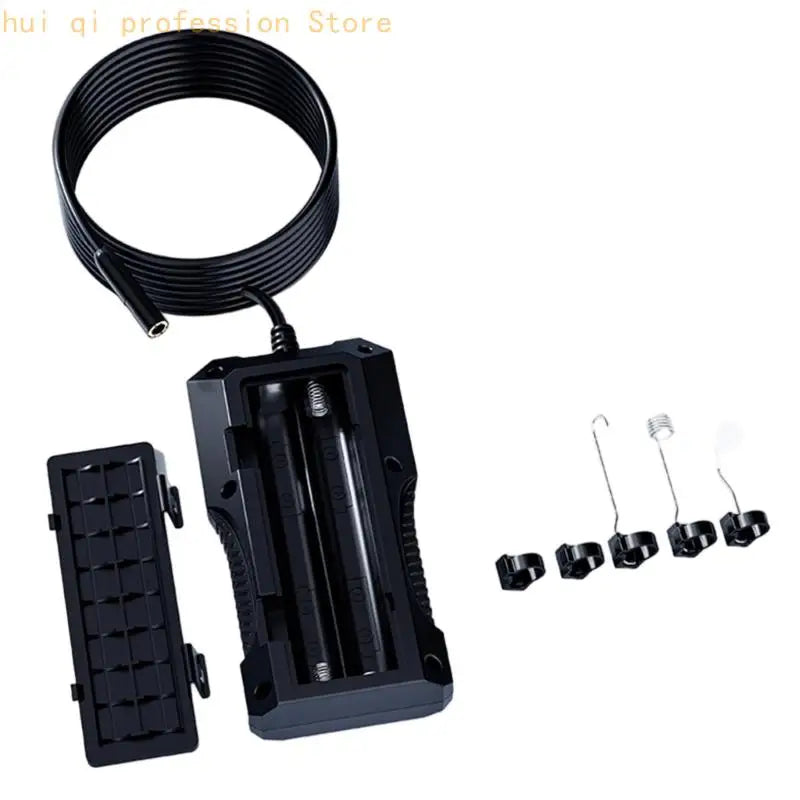 1080P Handheld Borescope with 60° Flexible Camera Waterproof Inspection Camera for Automotive Repair Pipe Diagnostics H8WE Quake