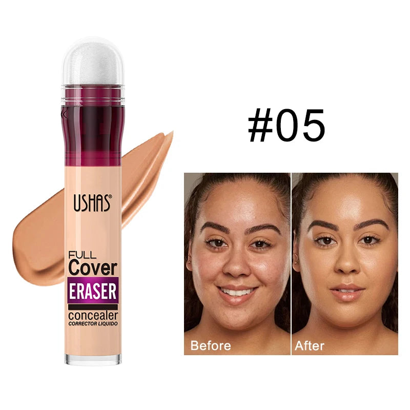 Sponge Head Concealer for Dark Circles, Tears, Freckles, Acne, Dark Circles, Pigmentation and Blemishes, Creating Natural Skin Quake 05