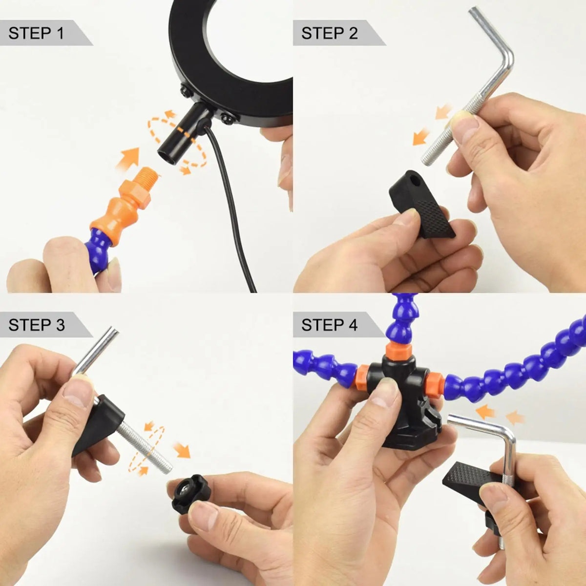 Professional Helping Hands Soldering Tools for Assembly,Repair,Electronics PCB Repair,Jewelry Making,Hobby, Crafts Quake