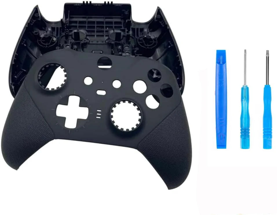Front Back Housing Shell Faceplate Cover Replacement Repair Kit for Xbox One Elite Series 2 Controller+Screwdriver Quake