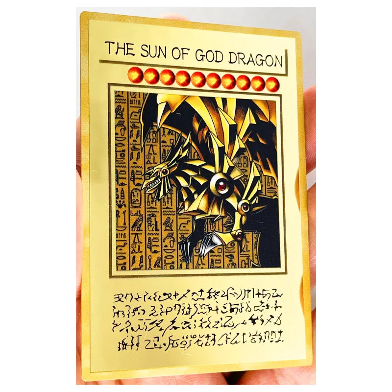 Yu-Gi-Oh TCG 25th Anniversary God Cards Blue-Eyes Japanese Version English Version Obelisk Slifer Anime Collection Homemade DIY Quake Yu18