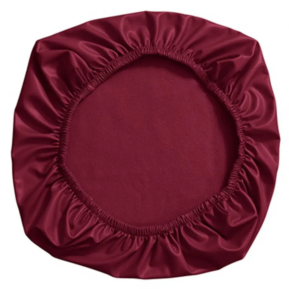 New Waterproof Computer Chair Covers PU Leather Elasticity Chair Seat Covers Office Chair Slipcovers Quake Wine Red