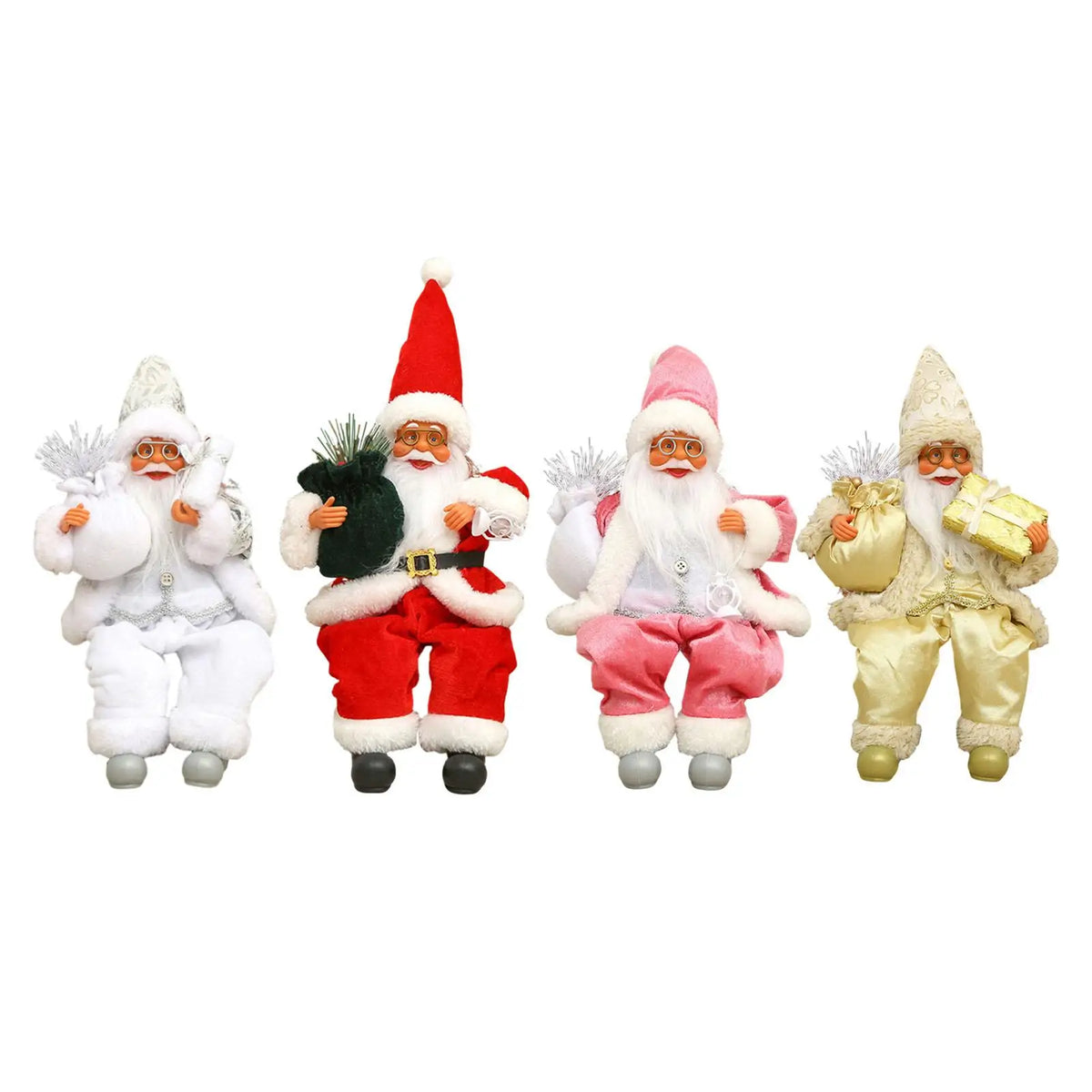 Santa Claus Doll Cute Christmas Decoration for Living Room Desktop Bedroom Quake
