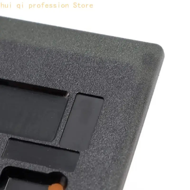 Transmission Selector Pad for Gear Panel Service, Push Button Front Layout, Black Panel Unit, Part Numbers 29551495 H8WE Quake