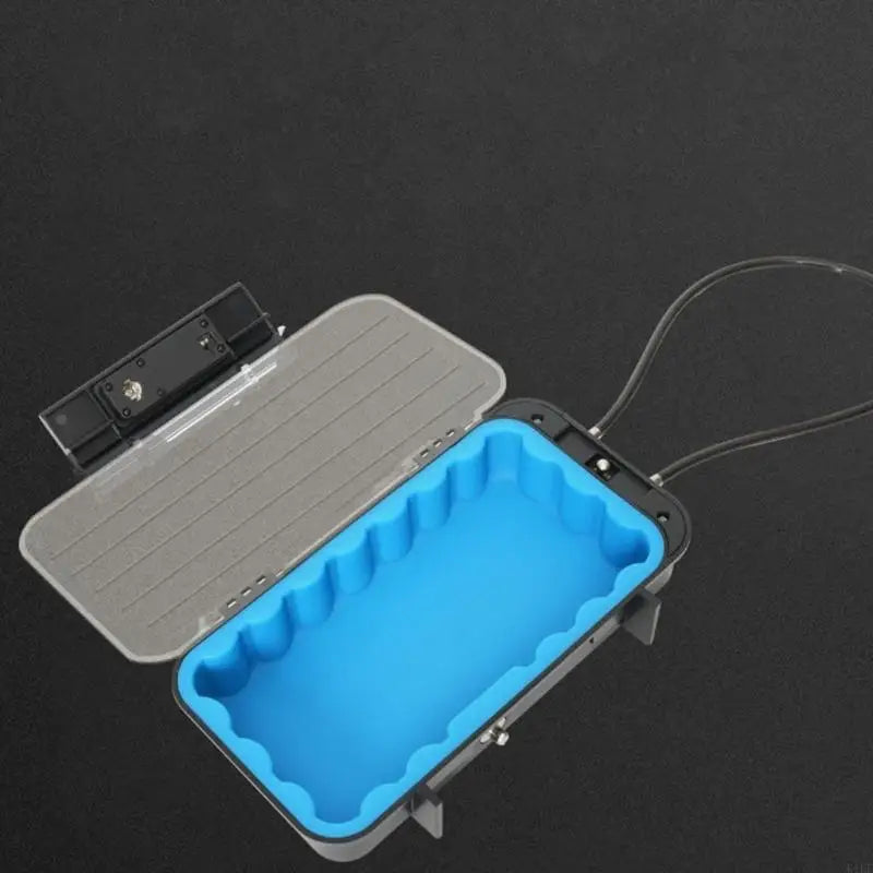 Portable Combination Lock Box for Beach and Gym, ABS Shell Storage Case with Combination Access for Cash, Cards and Small K1KF Quake