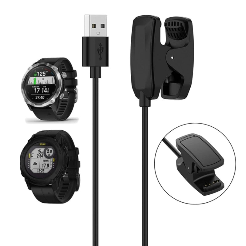 Smartwatch Charger Clip On Charging Cable for MK3i/MK3 Watch Smartwatch Cable & Chargers Cable K1KF Quake Default Title