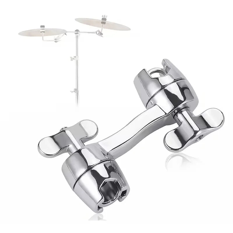 Drum Kit Double-Headed Clamp Drum Kit Additions Drum Kit Clamp Expansion Tom Drum Clamp Drum Kit Expansion Cymbal Clamp Quake