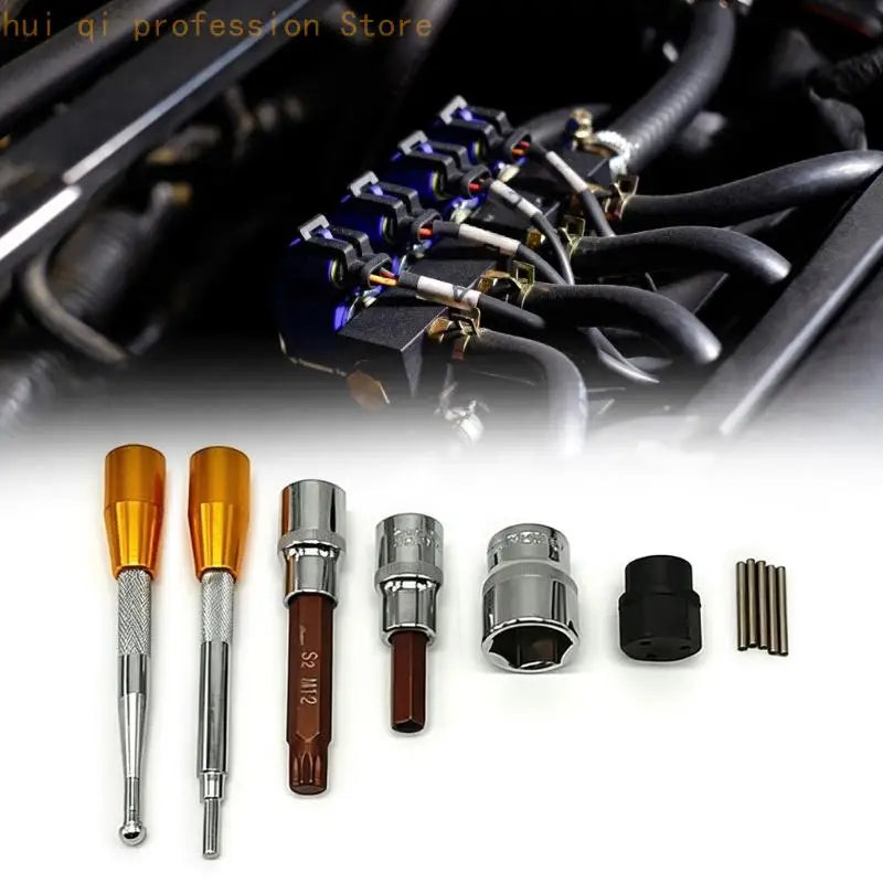 Common Nozzle Disassembly Service Set with Metal Sleeve Rod for Service H8WE Quake