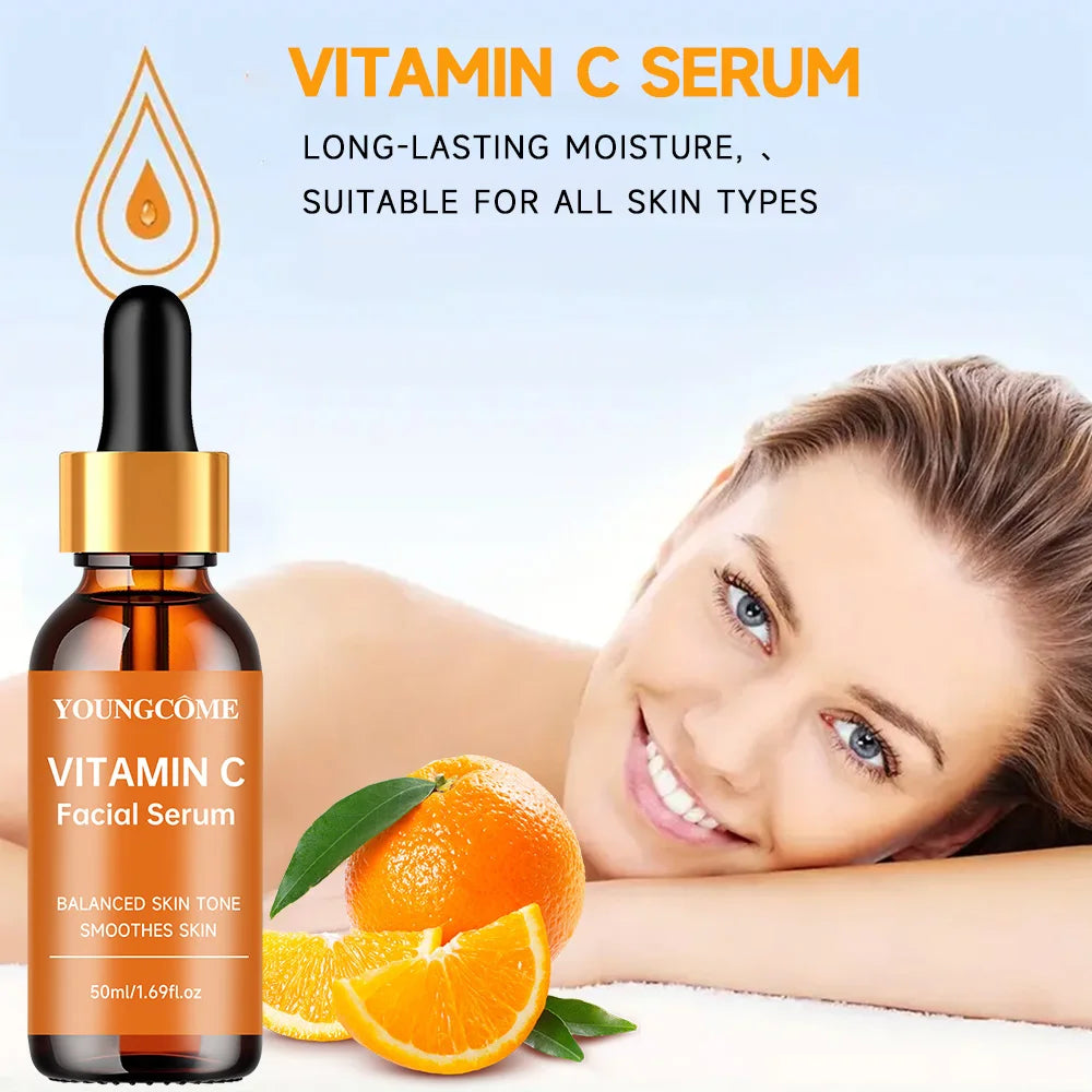 VC Serum Pure Hyaluronic Acid Serum For Face Anti Wri-nkle Firming Lifting Fine Lines Moisturizing Nourishing Pore Shrink Hyalu Quake