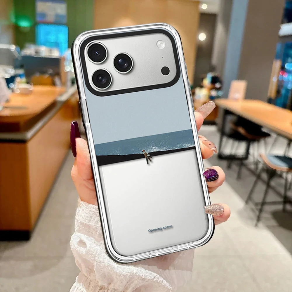 6090860 White Border Magnetic Case: Compatible with IPhone 18 17 16 15 14 13 Pro Max 18Pro Quake