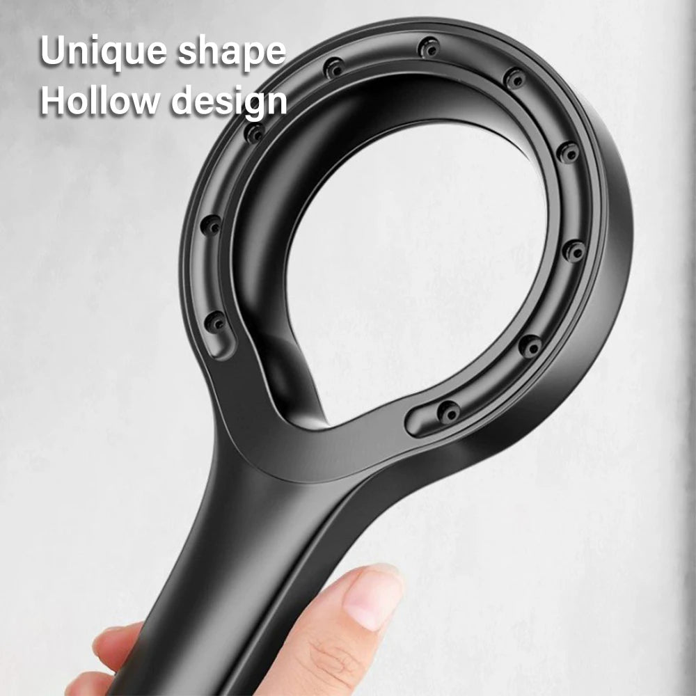 High Pressure Shower Head Heart Ring Spray Booster Shower Heads Home Shower Sets Bathroom Rain Shower Mixer Bathroom Accessories Quake