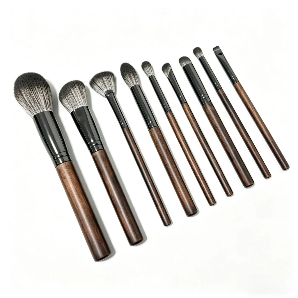 9PCS Eyeshadow Professional Makeup Brushes Crease Blending Shader kist dlya teney brovey brochas maquillaje Cosmetic Beauty Tool Quake