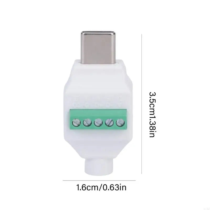 USB C 100W 5 Pin Connector For DIY Type C Charging And Data Transfer K1KF Quake