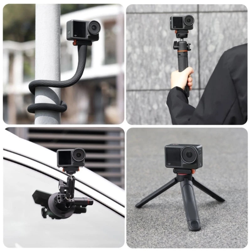 Quick Release Adapter Base Mount for Action 4/3 Protective Case 1/4inch Screw Adapter Mount Accessories K1KF Quake